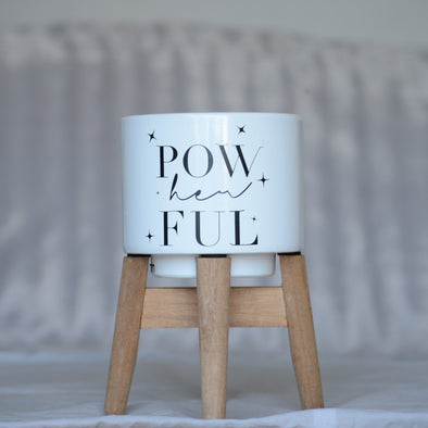 Beeswax Stand Candle - 'Powerful' Design