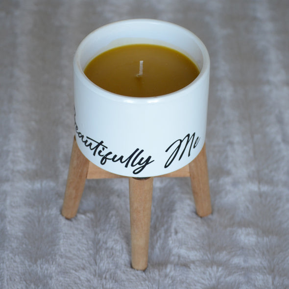 Beeswax Stand Candle - Beautifully Me Design