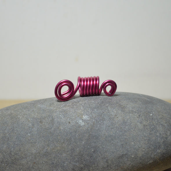 Wire Wrapped Dread Beads